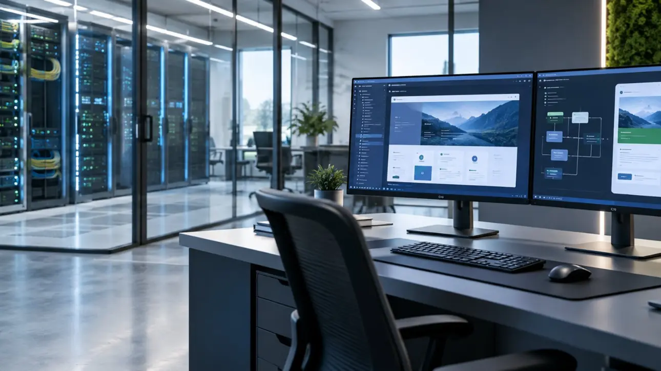 Infrastructure et applications numériques conçues par ENGIROB